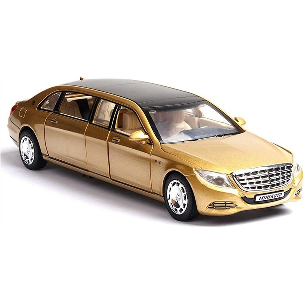 Mercedes Benz Maybech 1:32 Die-Cast Metal Toy Car Sound & Light Multicolor (Multicolor, Pack Of1)