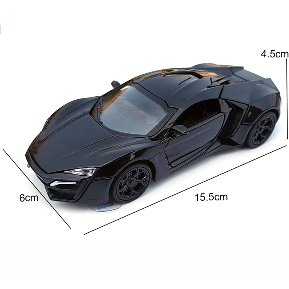 Lykan Hyper Sport 1:32  Diecast Metal Toy Car (Multicolor, Pack Of1)