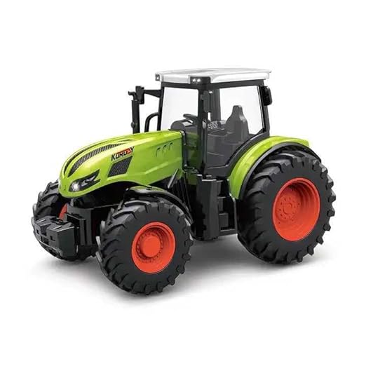 Remote Control Tractor Toy Rc Farmer Car, Farmer Harvest Expert Full Function Remote Control Toy for Kids