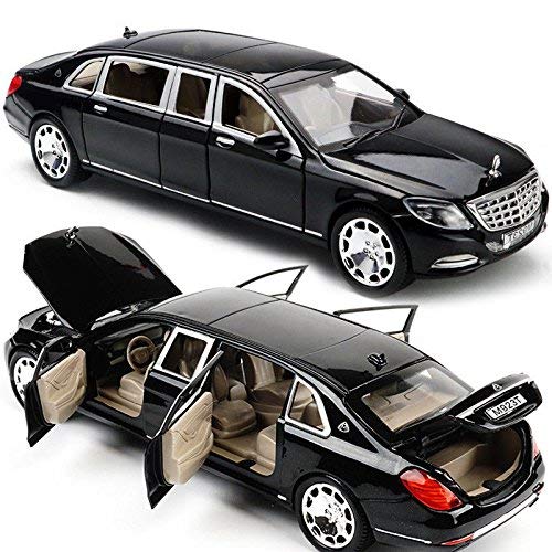 Mercedes Benz Maybech 1:32 Die-Cast Metal Toy Car Sound & Light Multicolor (Multicolor, Pack Of1)