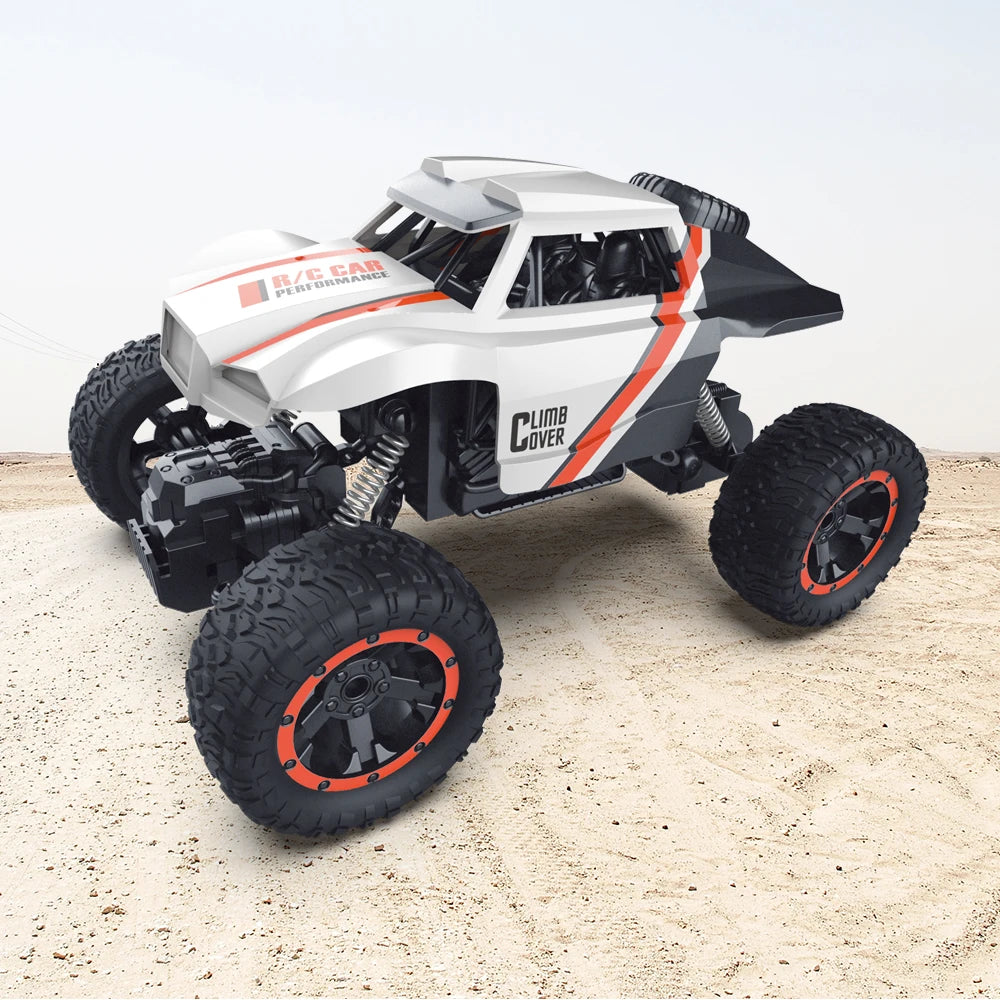 4 Wheel Metal Alloy Rock Crawler Buggy Rally Remote Control Car Monster Truck