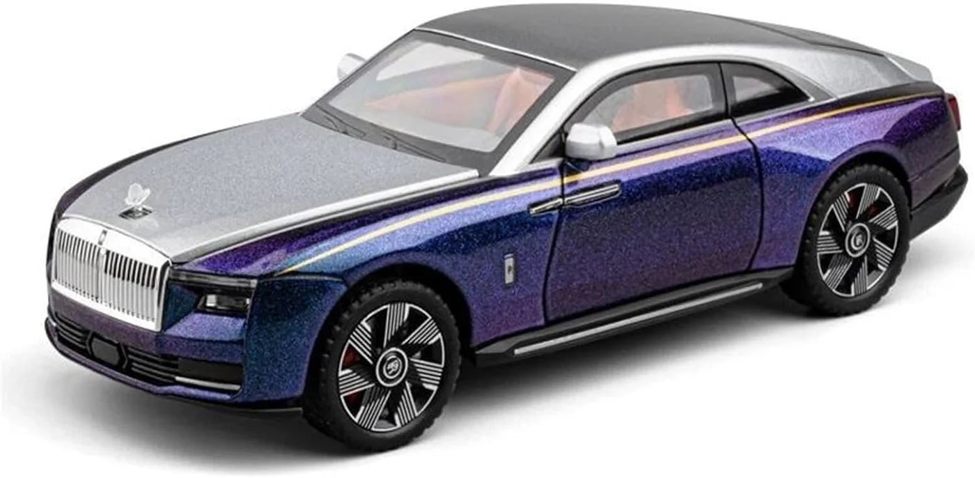 Rolls Royce Ghost Coupe Sports 1:24 Diecast Metal Toy Car (Multicolour :- Black, Blue)