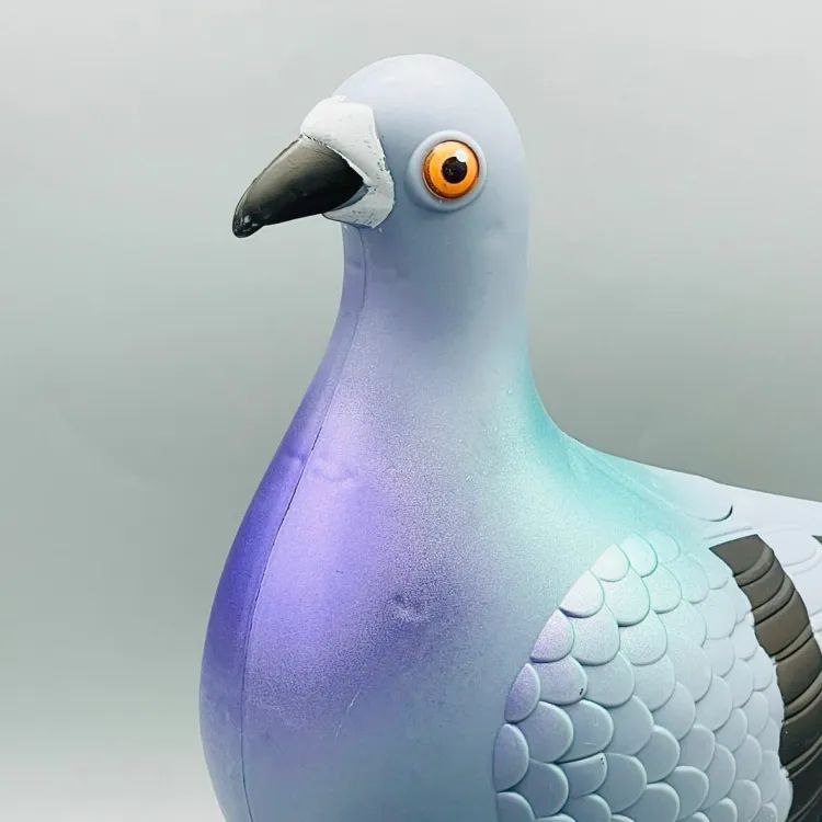 Plastic Crawling Pigeon, Dove Toy with Electric Universal Lights and Music Cute Toy for Kids