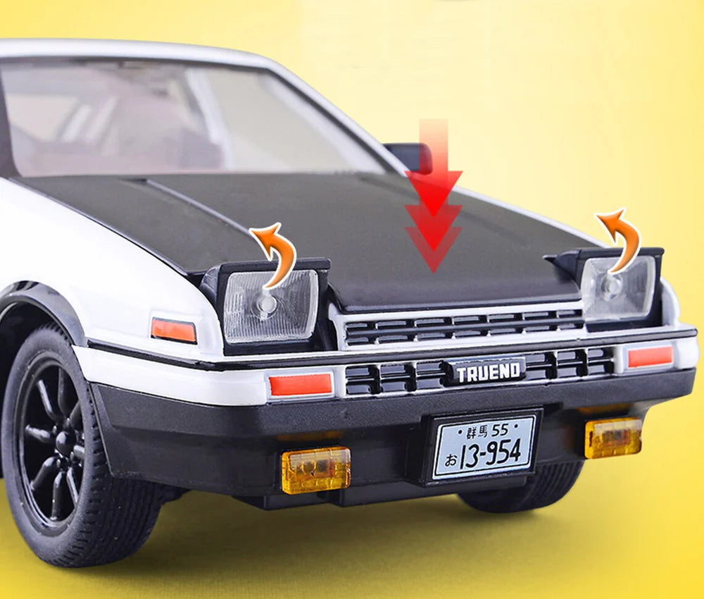 TOYOTA AE-86 1:32 DIECAST METAL TOY CAR