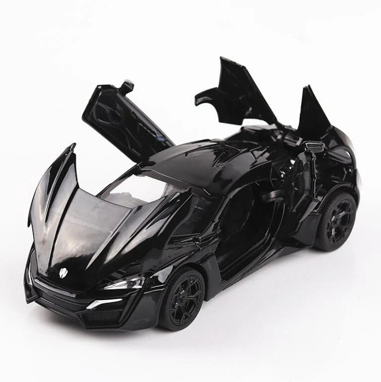 Lykan Hyper Sport 1:32  Diecast Metal Toy Car (Multicolor, Pack Of1)