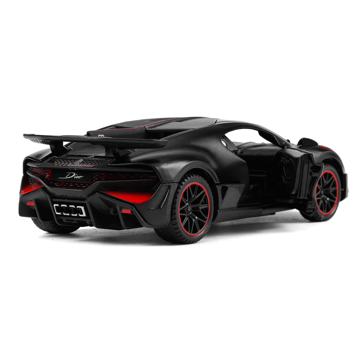 Bugatti Divo Sport 1:32 Diecast Metal Toy Car Pullback Toy Car with Sound and Light Best Toys Gifts For Kids (Multicolor, Pack Of1)