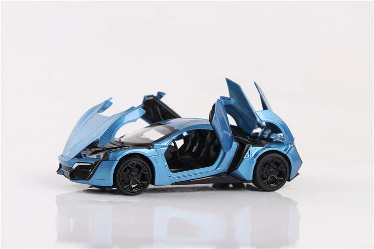 Lykan Hyper Sport 1:32  Diecast Metal Toy Car (Multicolor, Pack Of1)