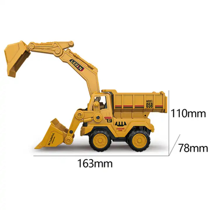 Unbreakable Construction Vehicles for Kids Pretend Play Toy