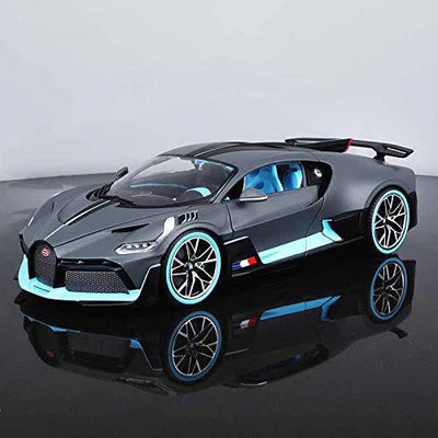 Bugatti Divo Sport 1:32 Diecast Metal Toy Car Pullback Toy Car with Sound and Light Best Toys Gifts For Kids (Multicolor, Pack Of1)