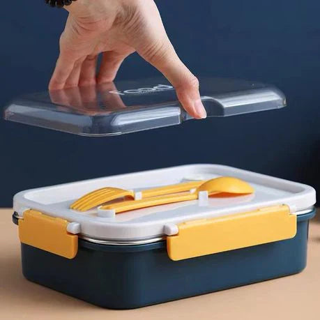 Lunch Box for Kids/Men/Women, Containers with 3 Compartments Office Lunch Box Freezer/Dishwasher Safe.