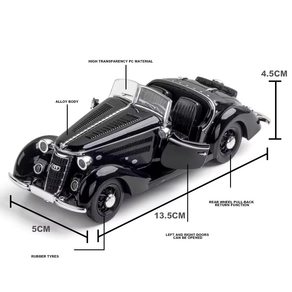 Audi Rover Wanderer Diecast Metal Toy Car 1:32 Sound and Light Pull Back Alloy Car  Gifts Toys for Kids  (MULTICOLOR)