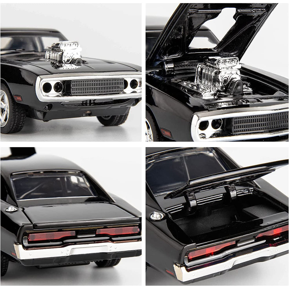 Fast And Furious FF8 Diecast Metal Toy Car 1:24 Big Size [Size : 6.69in*2.36in*1.77in]