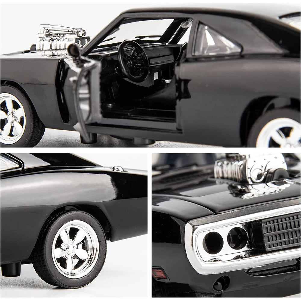 Fast And Furious FF8 Diecast Metal Toy Car 1:24 Big Size [Size : 6.69in*2.36in*1.77in]