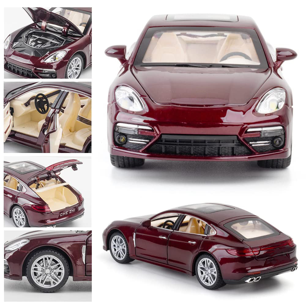 Porsche Panamera 1:24 Diecast Metal Toy Car Best Gifts For Kid Collector (Multicolor, Pack Of1)