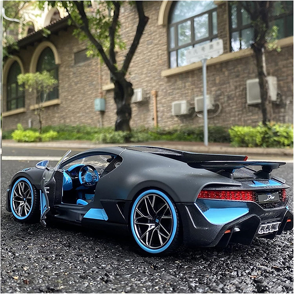 Bugatti Divo Sport 1:32 Diecast Metal Toy Car Pullback Toy Car with Sound and Light Best Toys Gifts For Kids (Multicolor, Pack Of1)