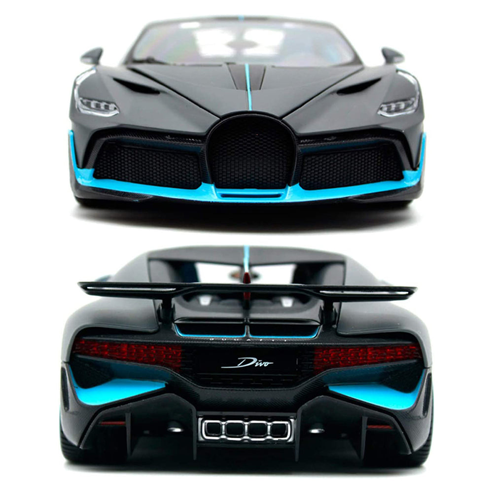 Bugatti Divo Sport 1:32 Diecast Metal Toy Car Pullback Toy Car with Sound and Light Best Toys Gifts For Kids (Multicolor, Pack Of1)