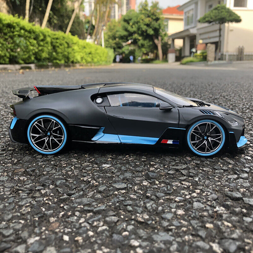 Bugatti Divo Sport 1:32 Diecast Metal Toy Car Pullback Toy Car with Sound and Light Best Toys Gifts For Kids (Multicolor, Pack Of1)