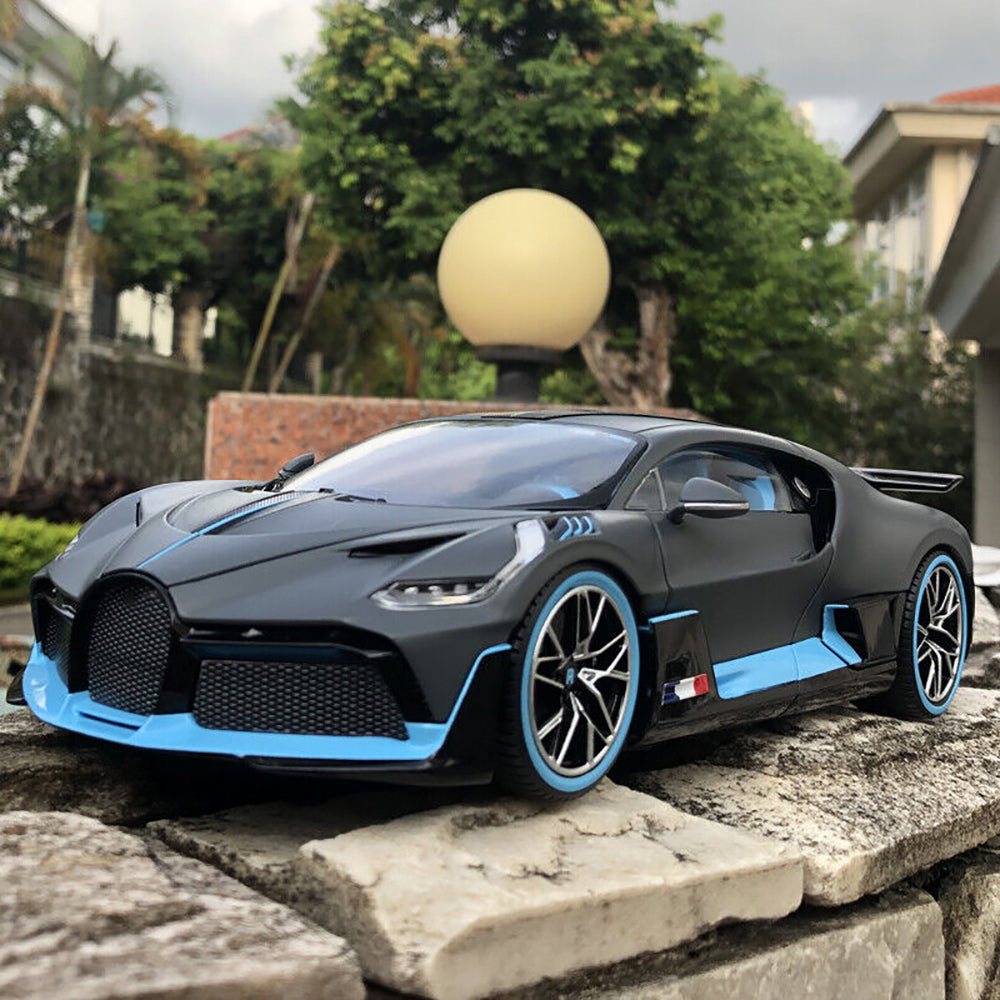 Bugatti Divo Sport 1:32 Diecast Metal Toy Car Pullback Toy Car with Sound and Light Best Toys Gifts For Kids (Multicolor, Pack Of1)