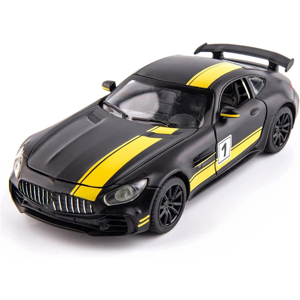 Mercedes Benz AMG GTR 1:32 Diecast Metal Toy Car (Multi Color)[Size : 15Cm*6.4Cm*5Cm]